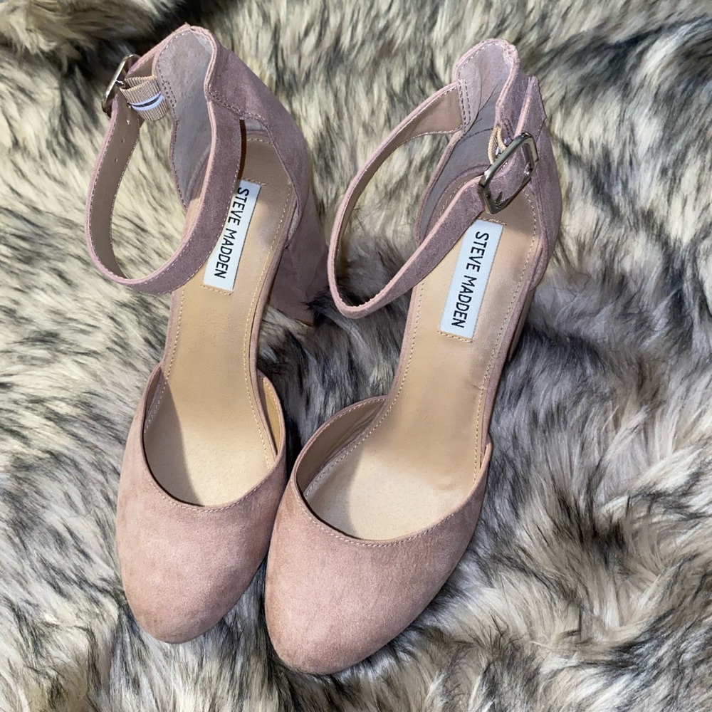 STEVE MADDEN NEW Mary Kate style block heels